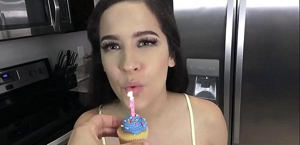  Sexy brazilian teen ass first time Devirginized For My Birthday